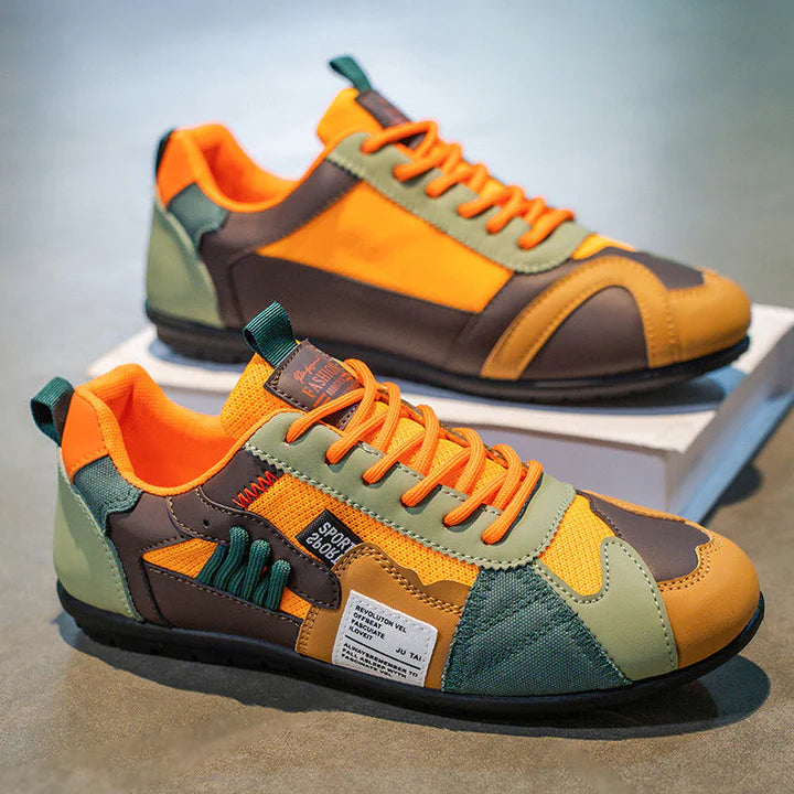 Enzo - Sneakers comode con allacciatura