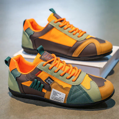 Enzo - Sneakers comode con allacciatura