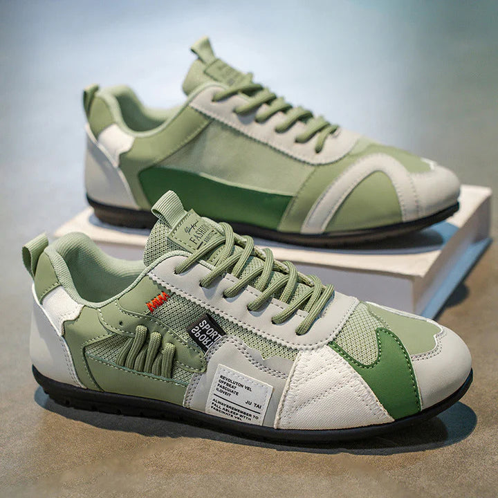 Enzo - Sneakers comode con allacciatura