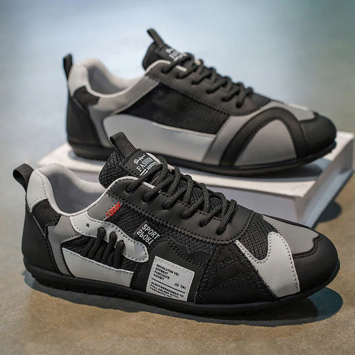 Enzo - Sneakers comode con allacciatura