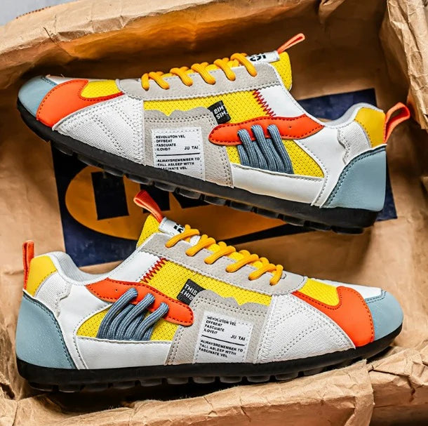 Enzo - Sneakers comode con allacciatura